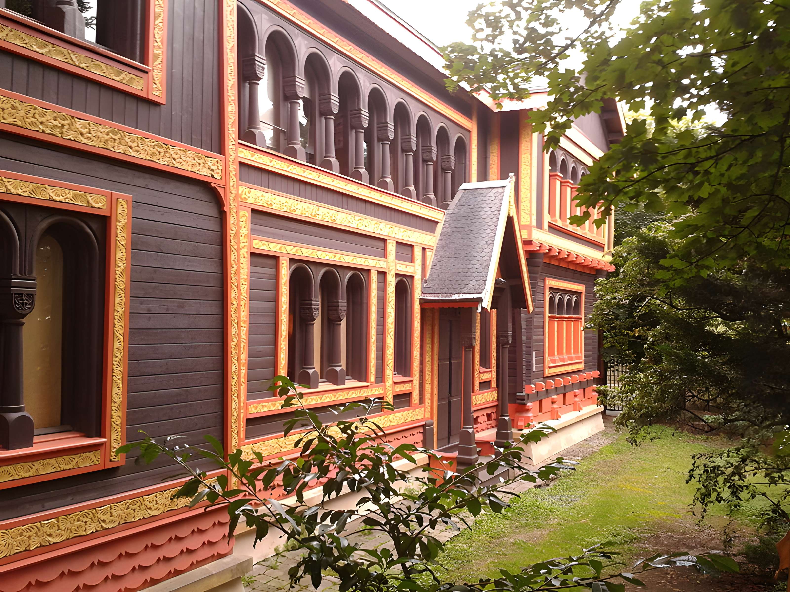 Pavillon de la Suède et de la Norvège à Courbevoie