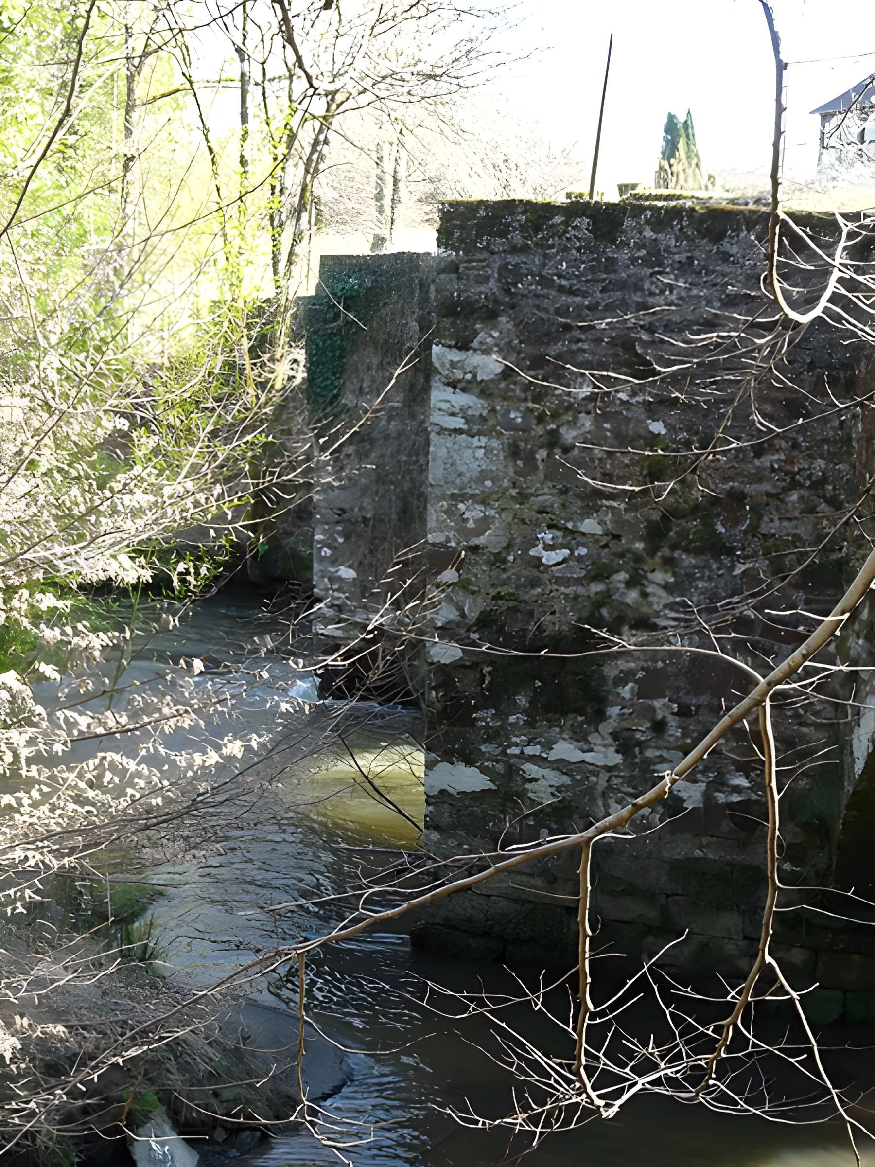 Pont de Laveyra sur l'Auvézère à Payzac