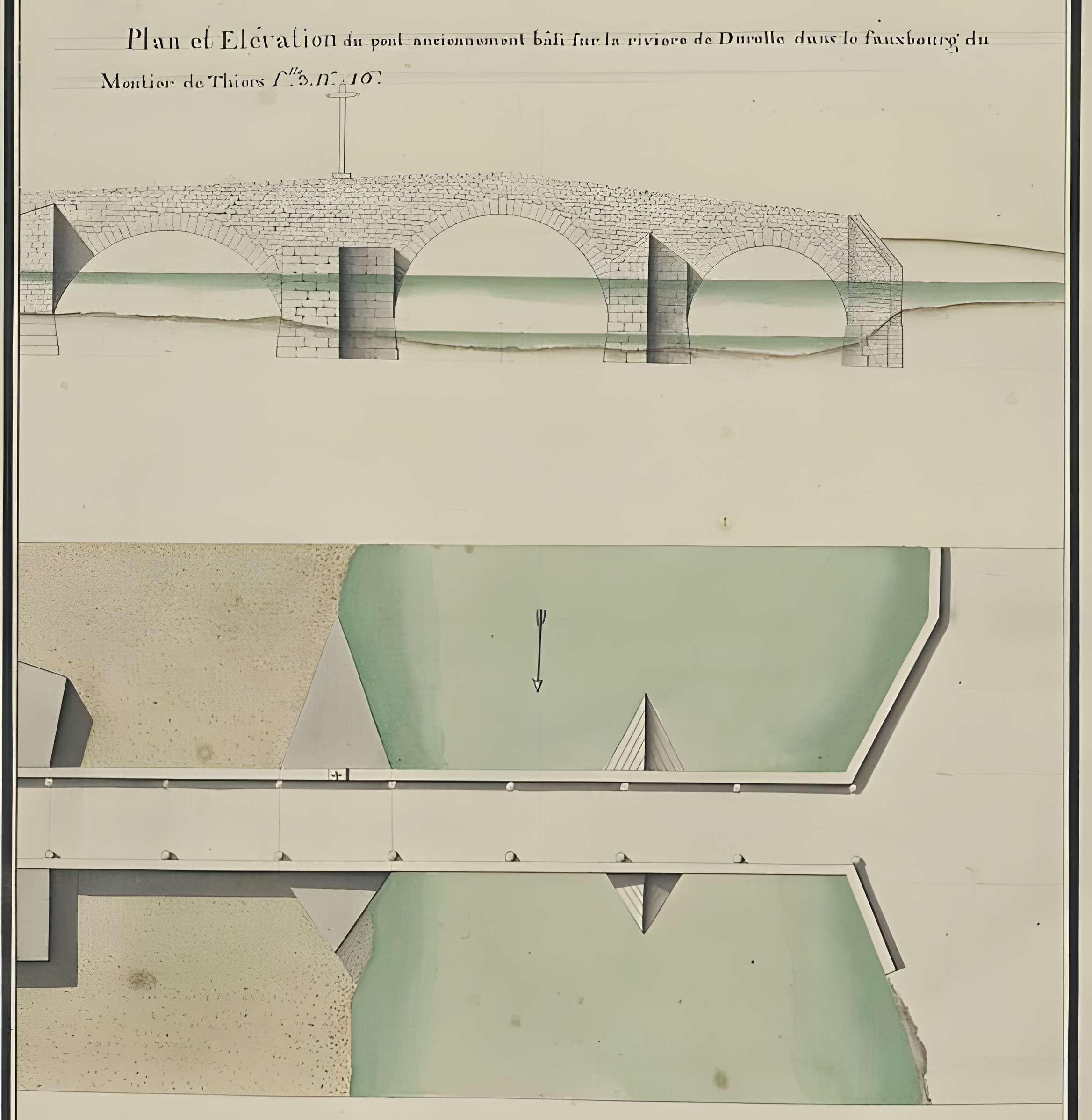 Pont de Moutier à Thiers