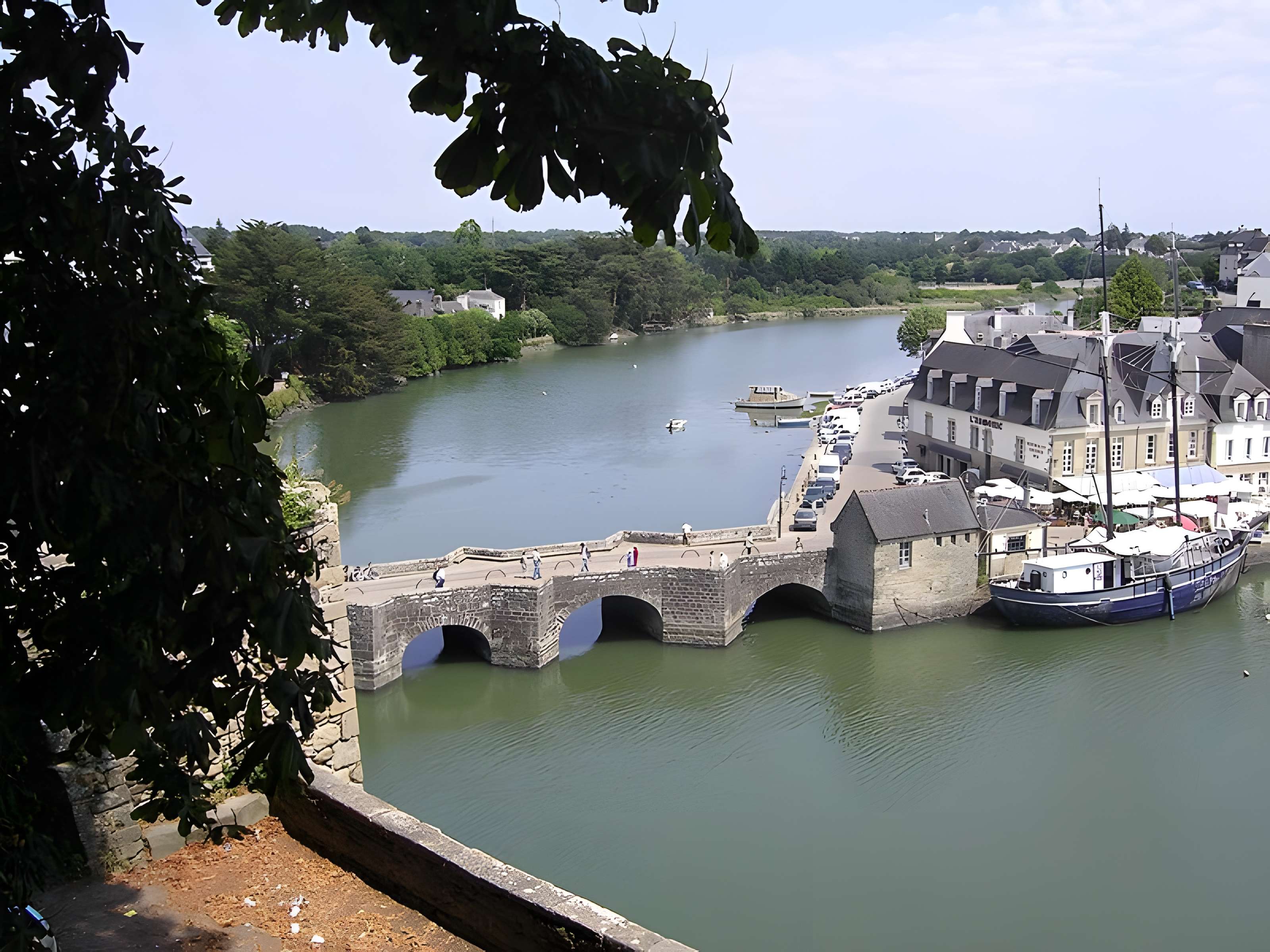 Pont de Saint-Goustan à Auray