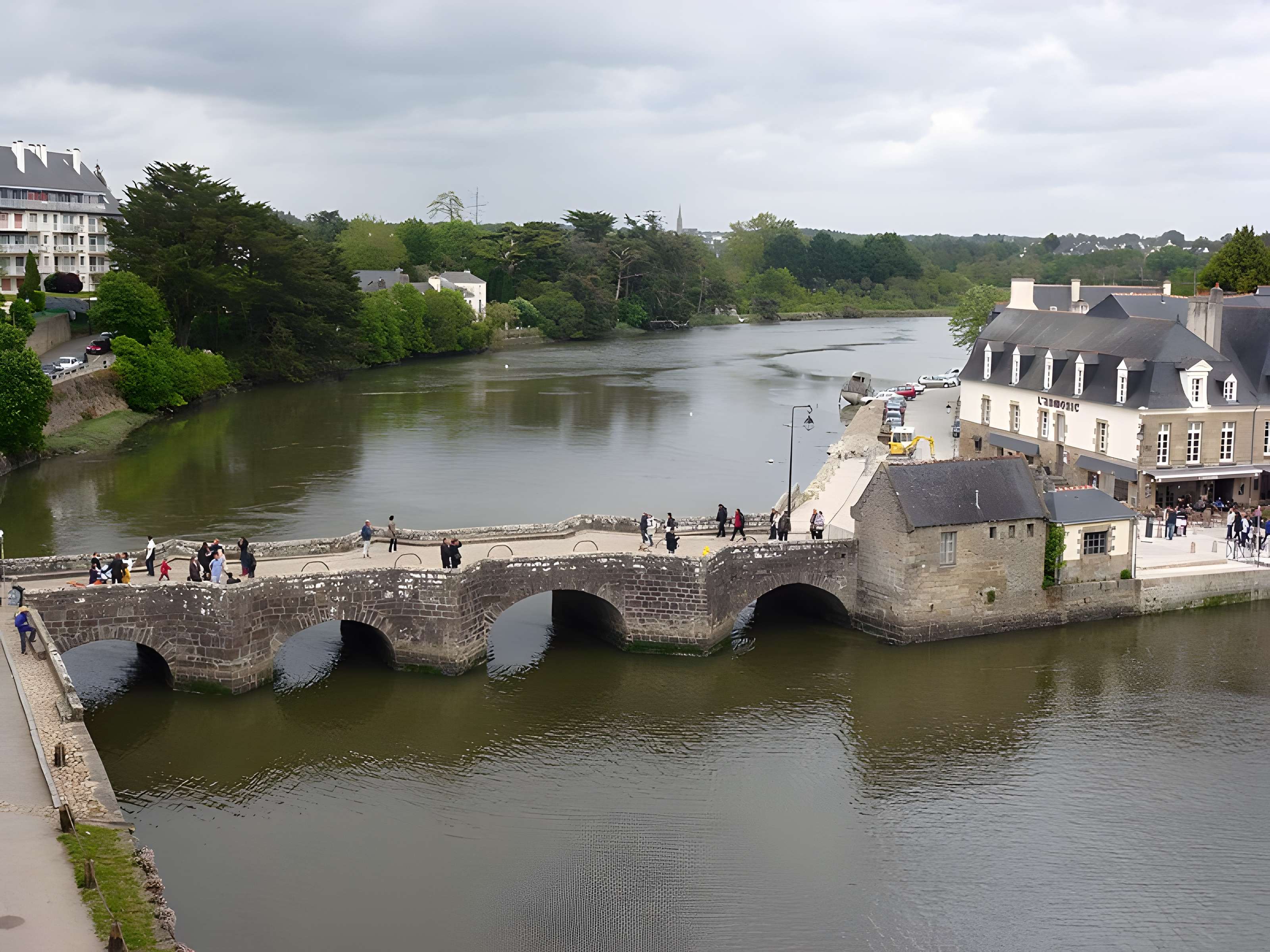 Pont de Saint-Goustan à Auray