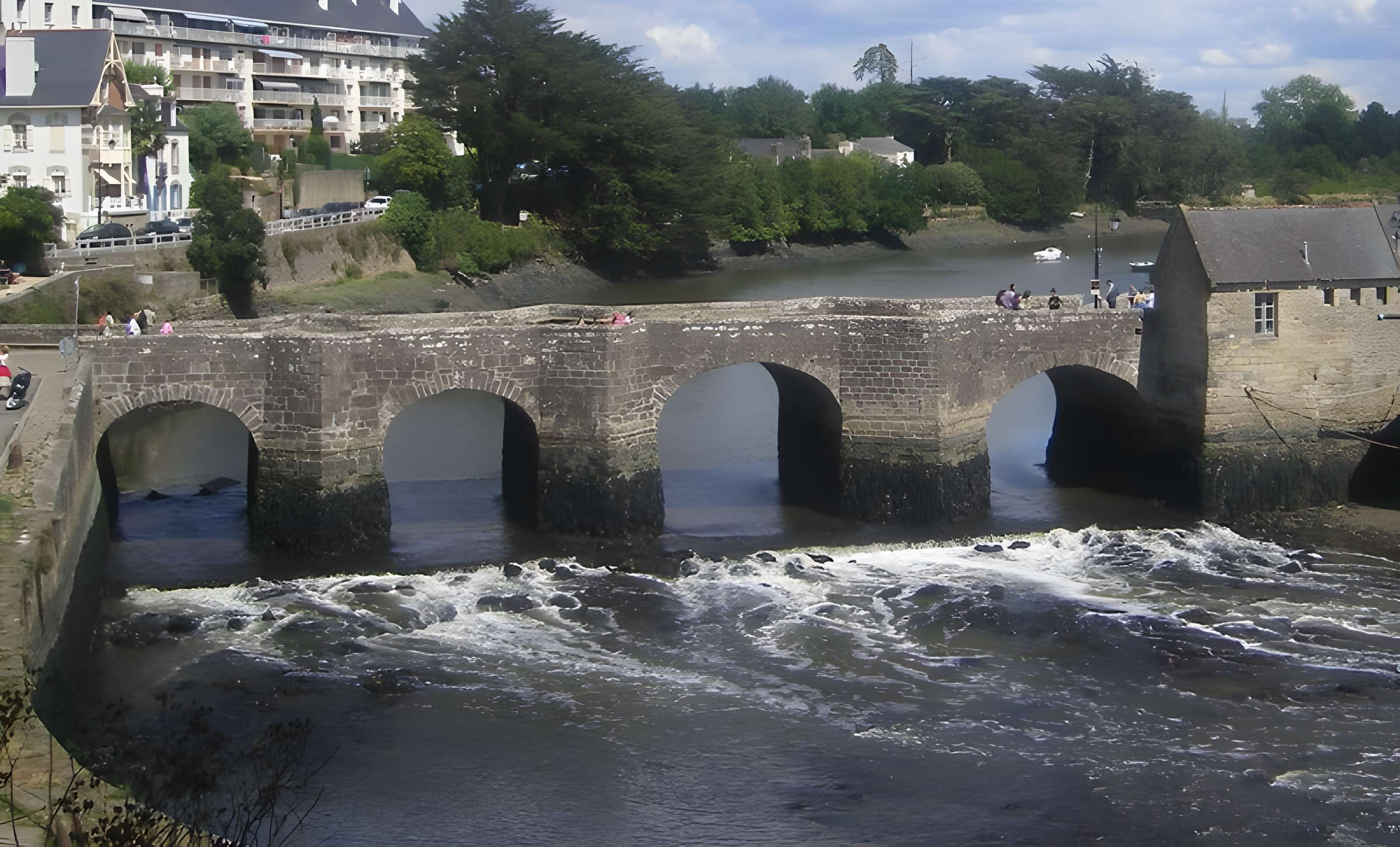 Pont de Saint-Goustan à Auray