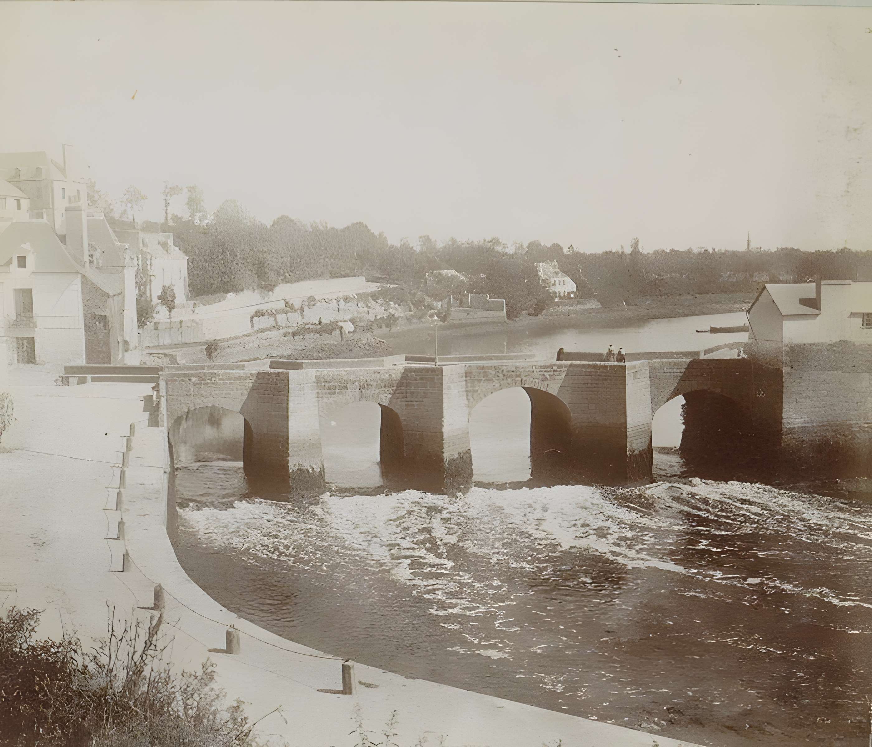 Pont de Saint-Goustan à Auray