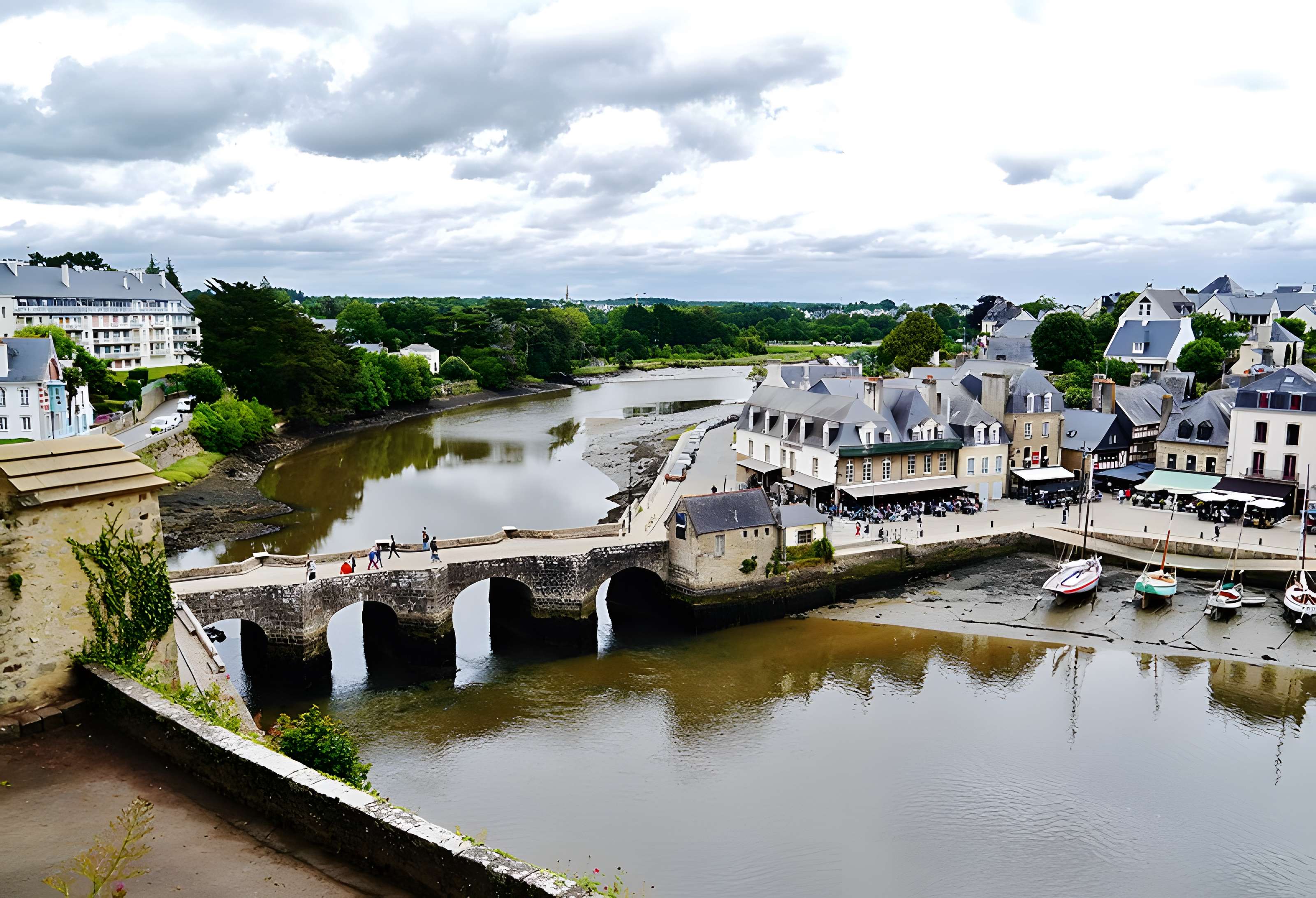 Pont de Saint-Goustan à Auray