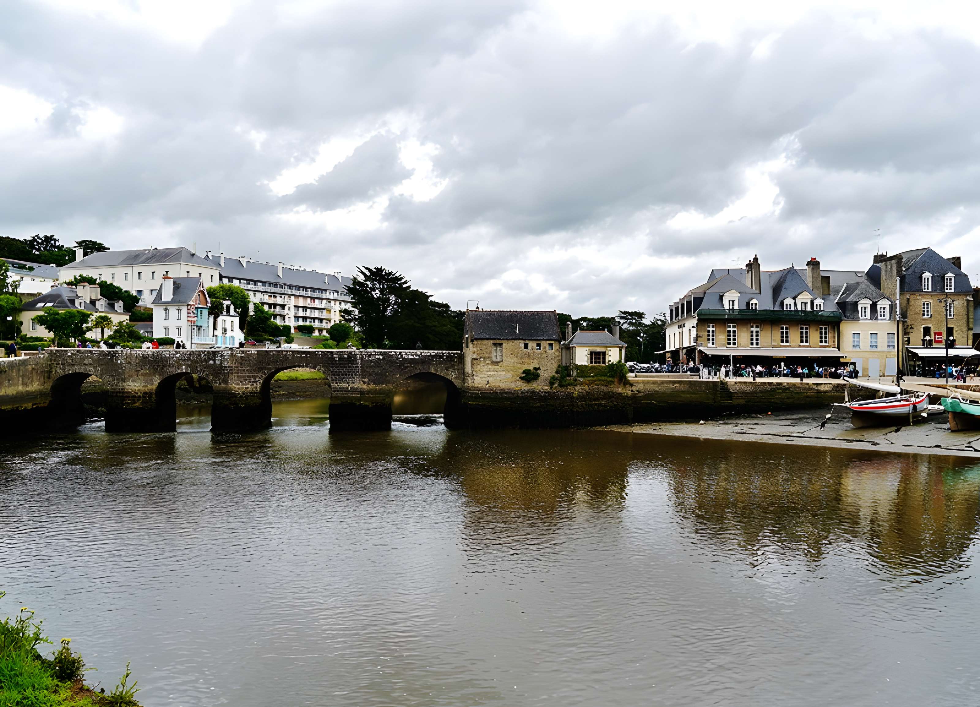 Pont de Saint-Goustan à Auray