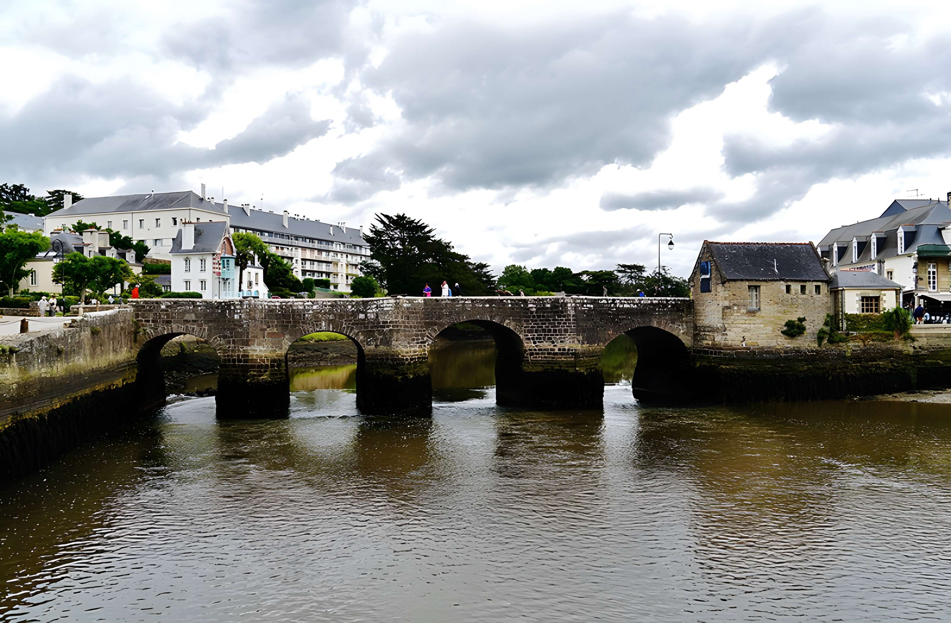 Pont de Saint-Goustan à Auray