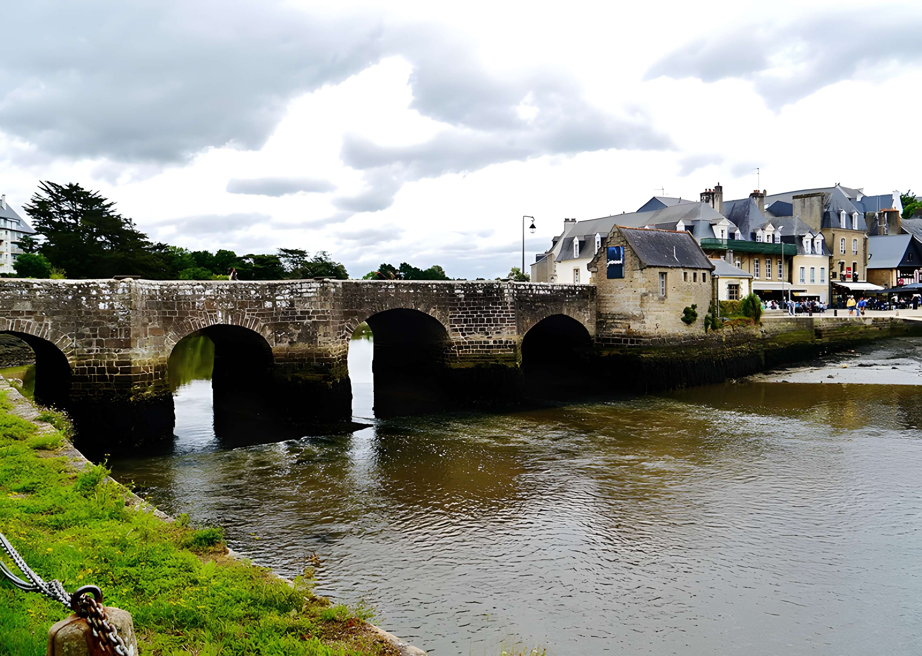 Pont de Saint-Goustan à Auray