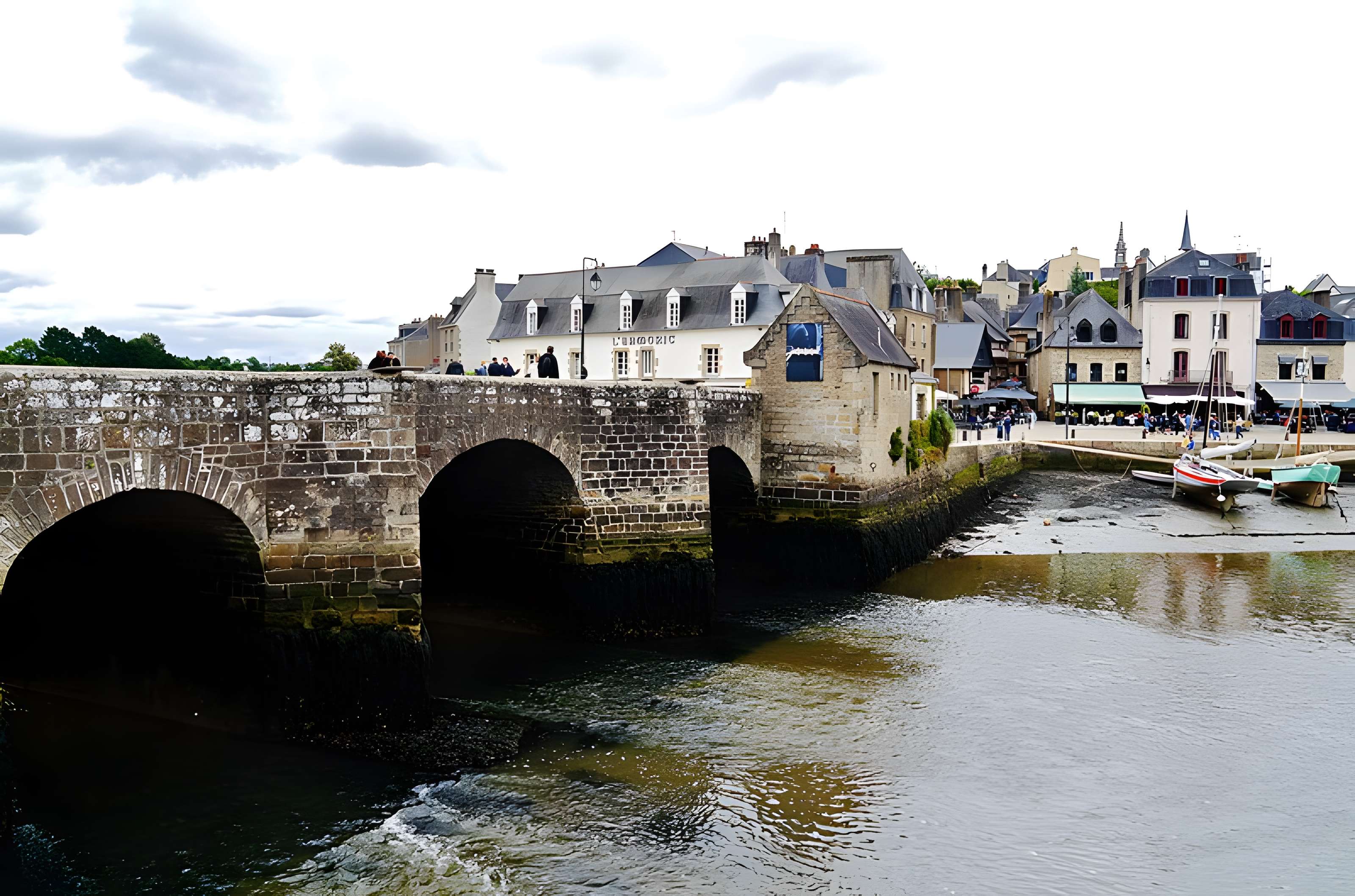 Pont de Saint-Goustan à Auray
