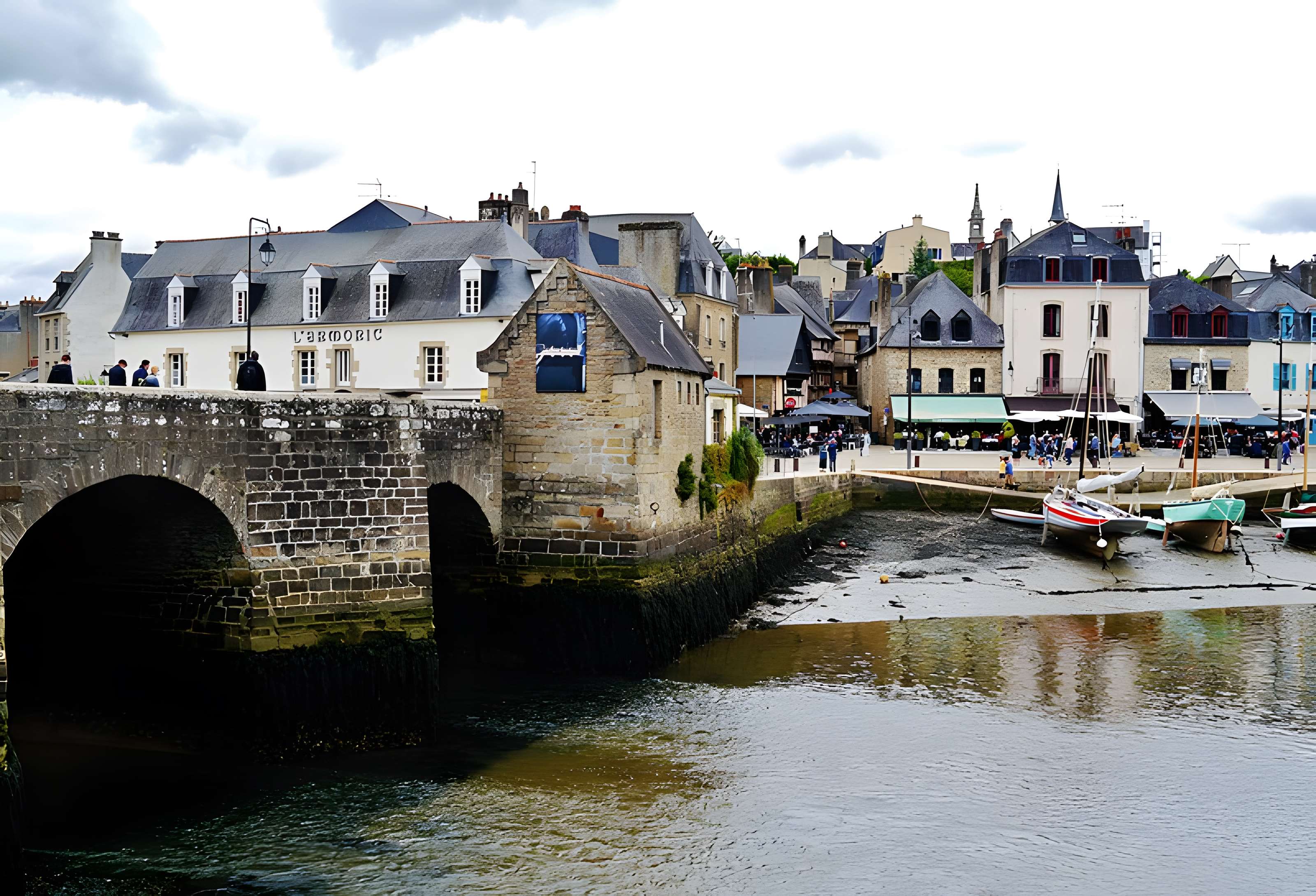 Pont de Saint-Goustan à Auray