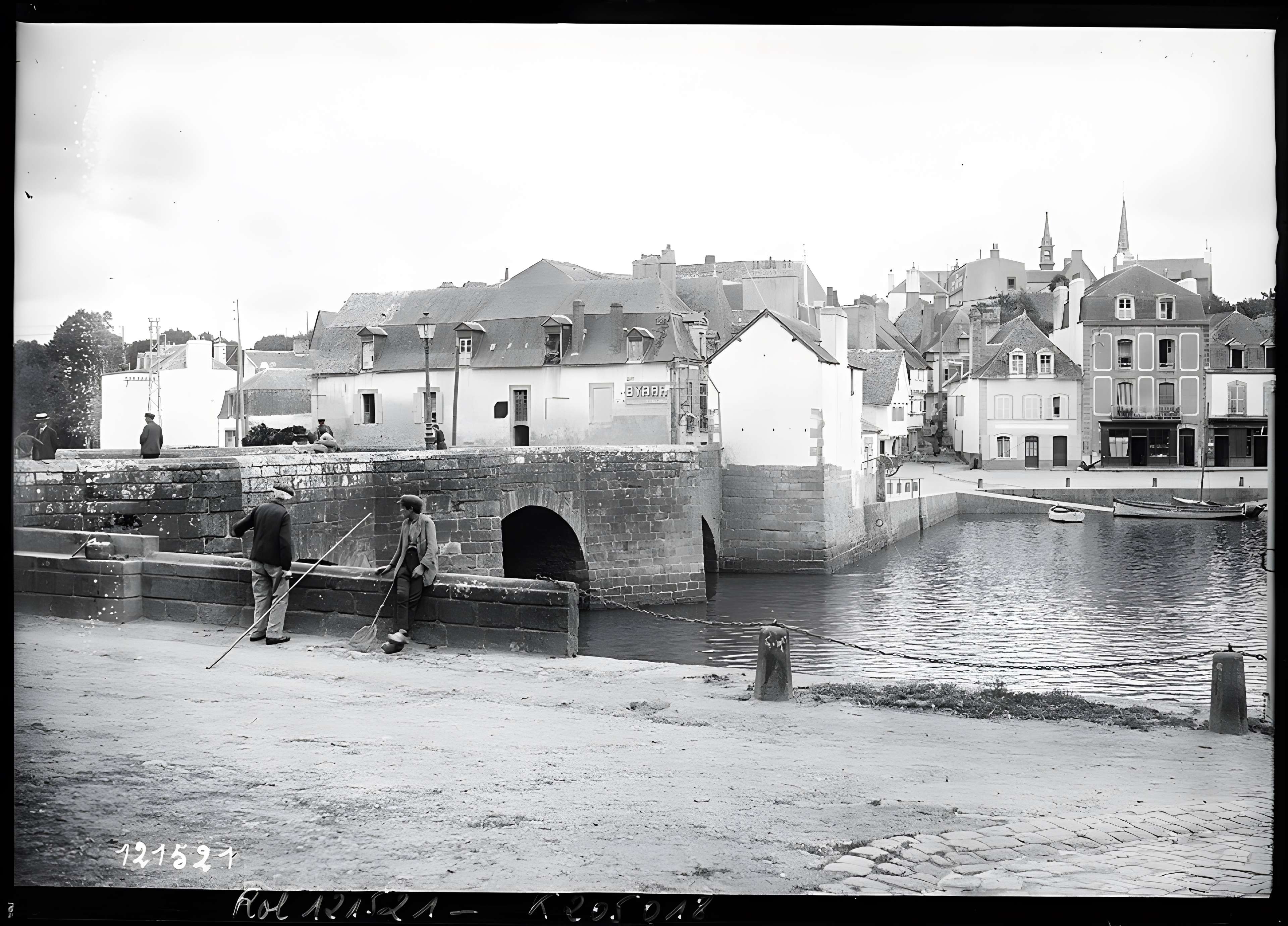 Pont de Saint-Goustan à Auray