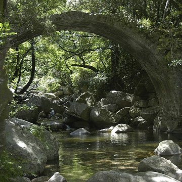Pont de Zaglia à Évisa