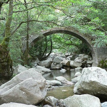 Pont de Zaglia à Évisa