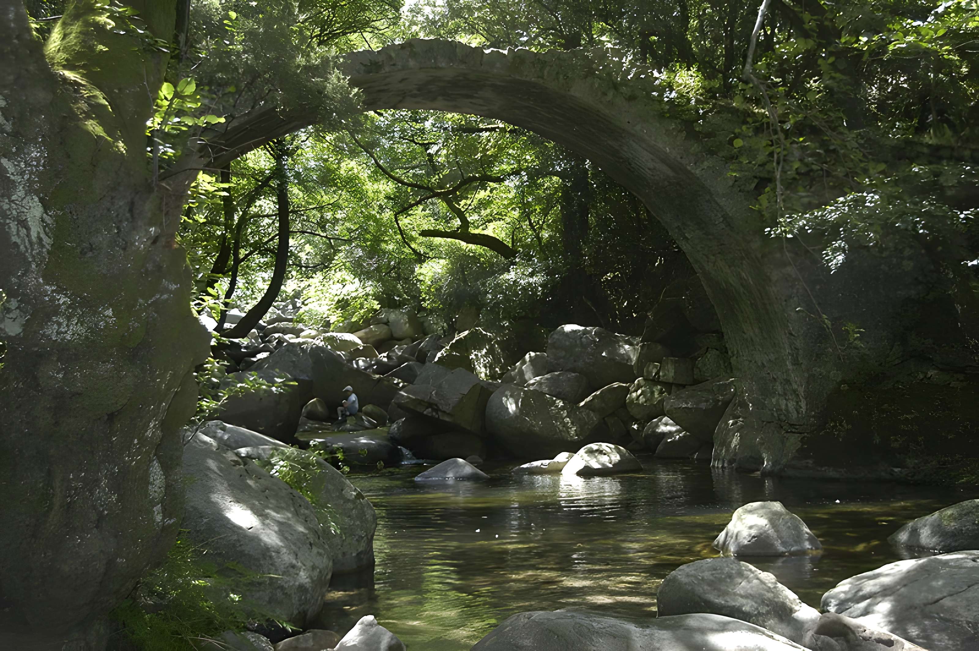 Pont de Zaglia à Évisa