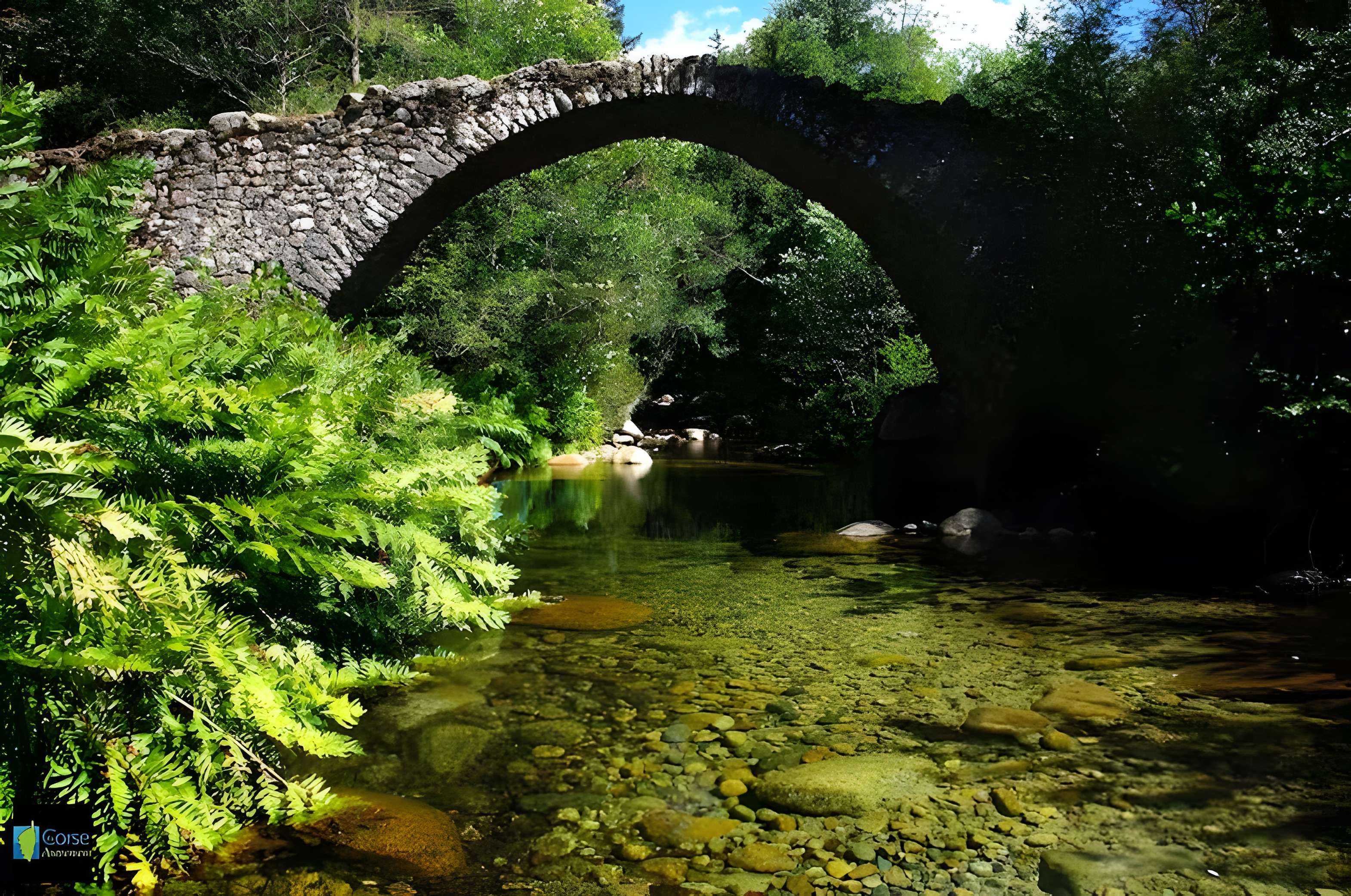 Pont de Zippitoli à Bastelica 