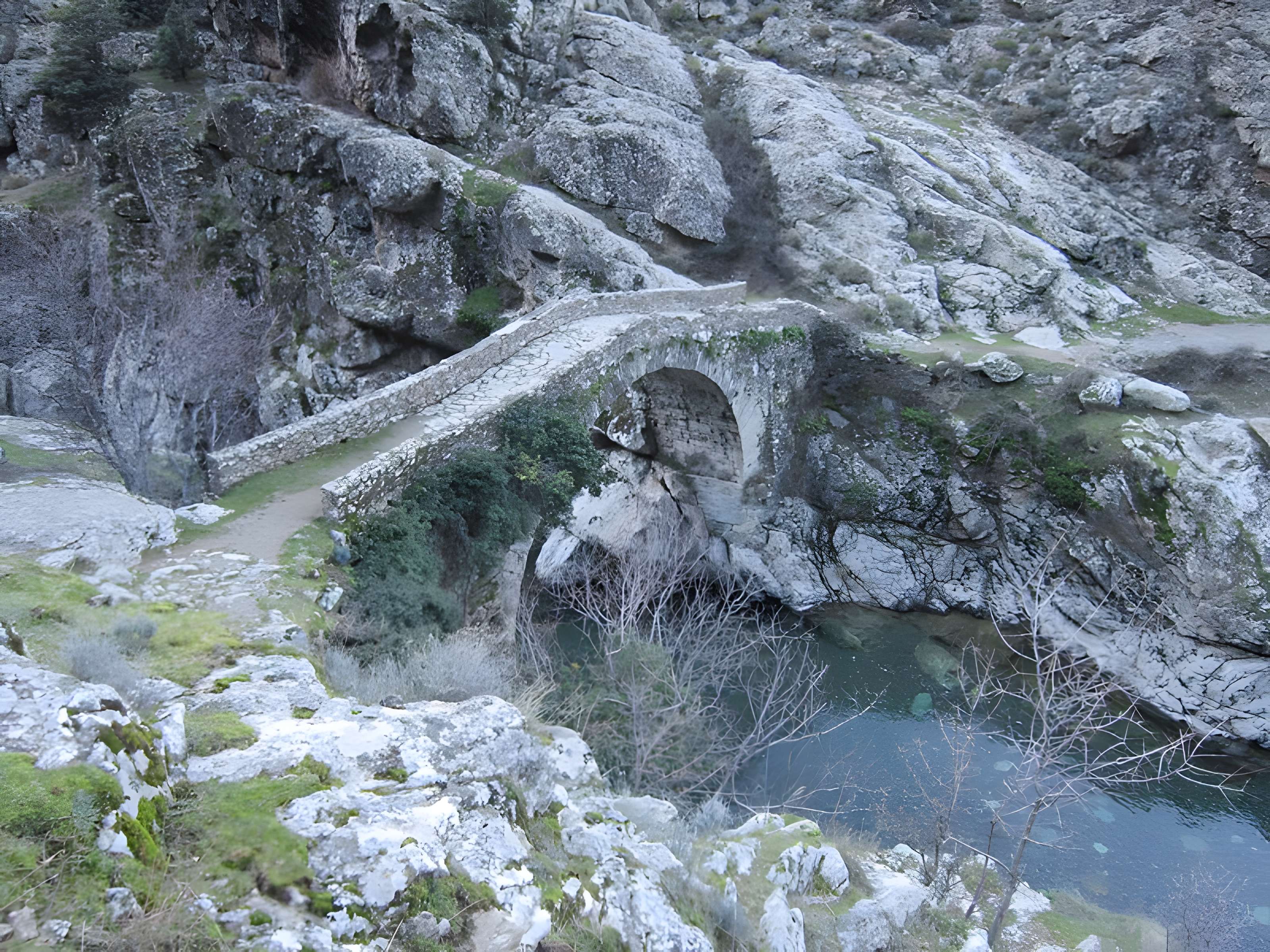 Pont génois d'Ascu à Asco