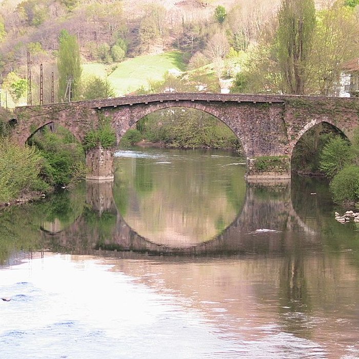 Photo de Pont Noblia sur la Nive à Bidarray