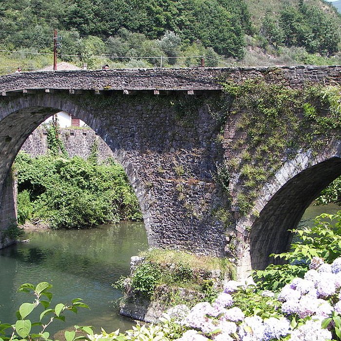 Photo de Pont Noblia sur la Nive à Bidarray