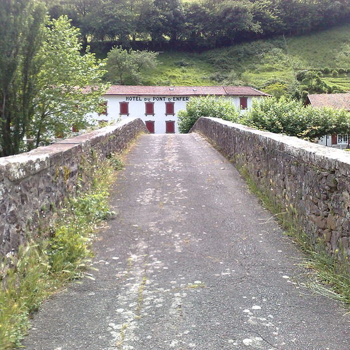 Photo de Pont Noblia sur la Nive à Bidarray