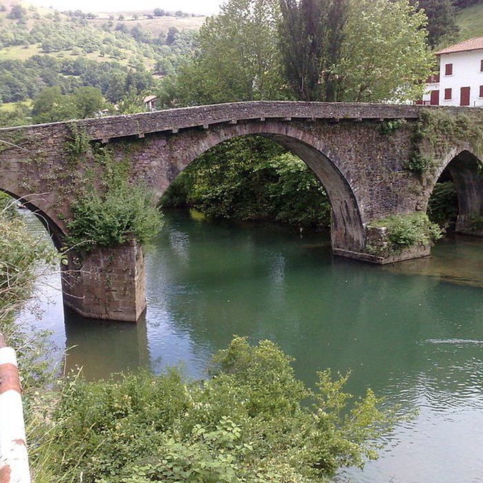 Photo de Pont Noblia sur la Nive à Bidarray