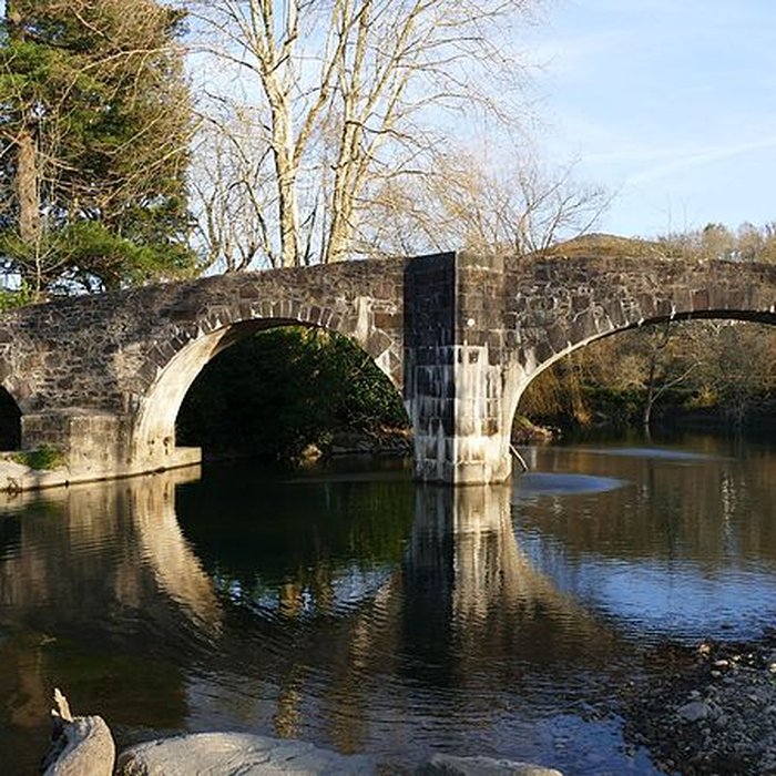 Photo de Pont romain sur la Nivelle à Ascain