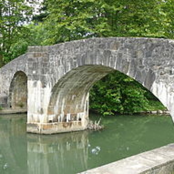 Photo de Pont romain sur la Nivelle à Ascain
