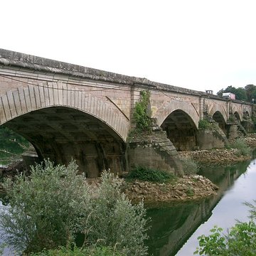 Pont sur le Doubs à Navilly