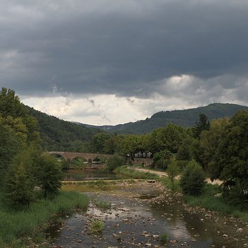 Pont sur le Gardon à Saint-Jean-du-Gard