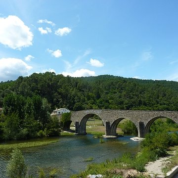 Pont sur le Gardon à Saint-Jean-du-Gard