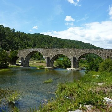 Pont sur le Gardon à Saint-Jean-du-Gard
