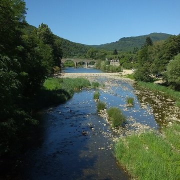 Pont sur le Gardon à Saint-Jean-du-Gard