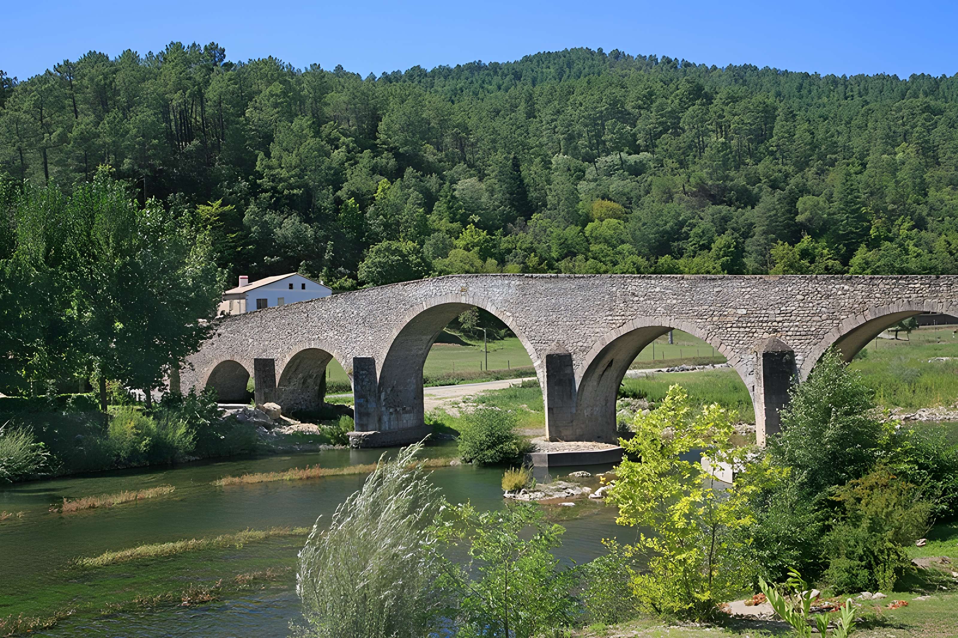 Pont sur le Gardon à Saint-Jean-du-Gard