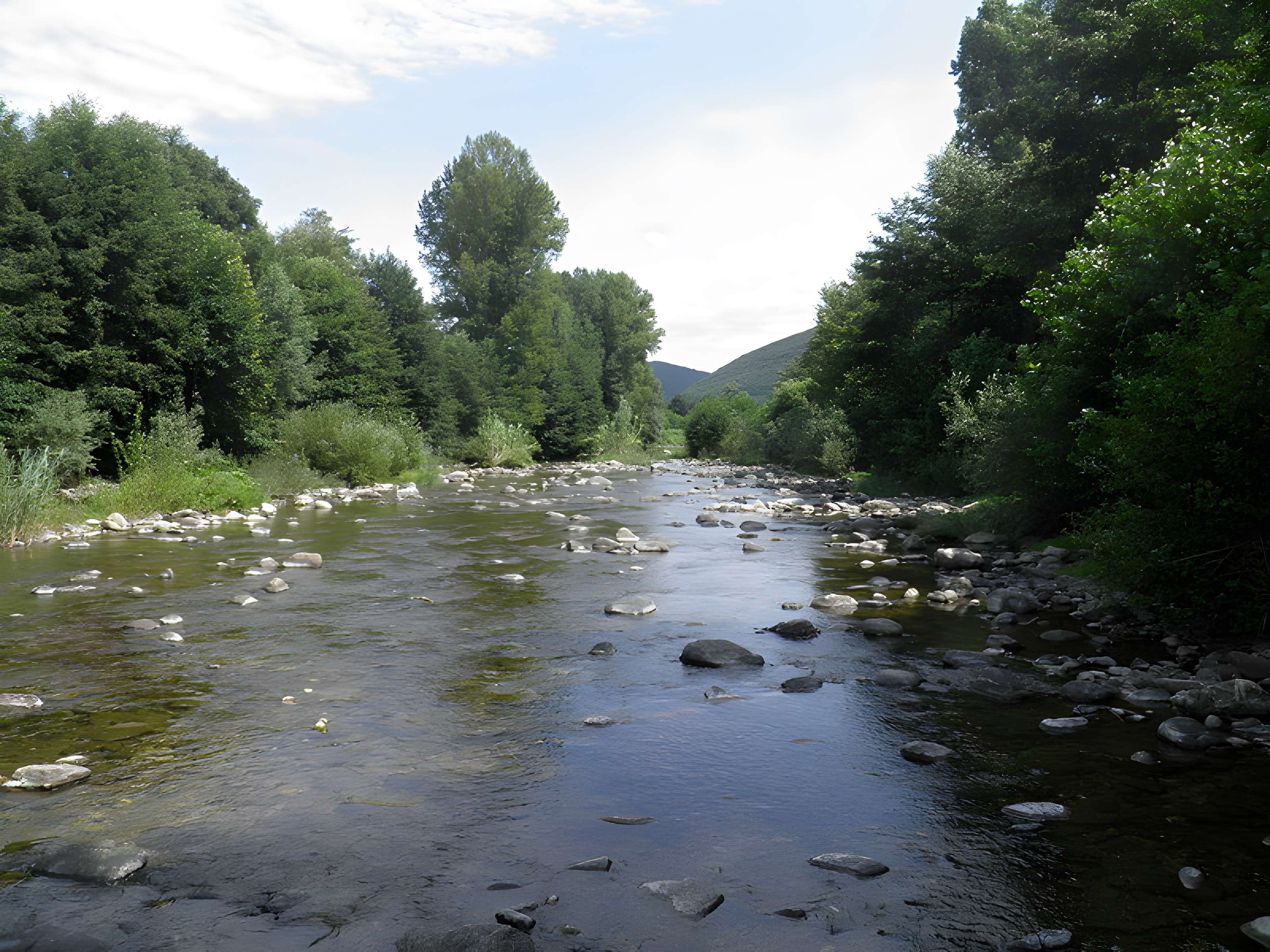 Pont sur le Gardon à Saint-Jean-du-Gard
