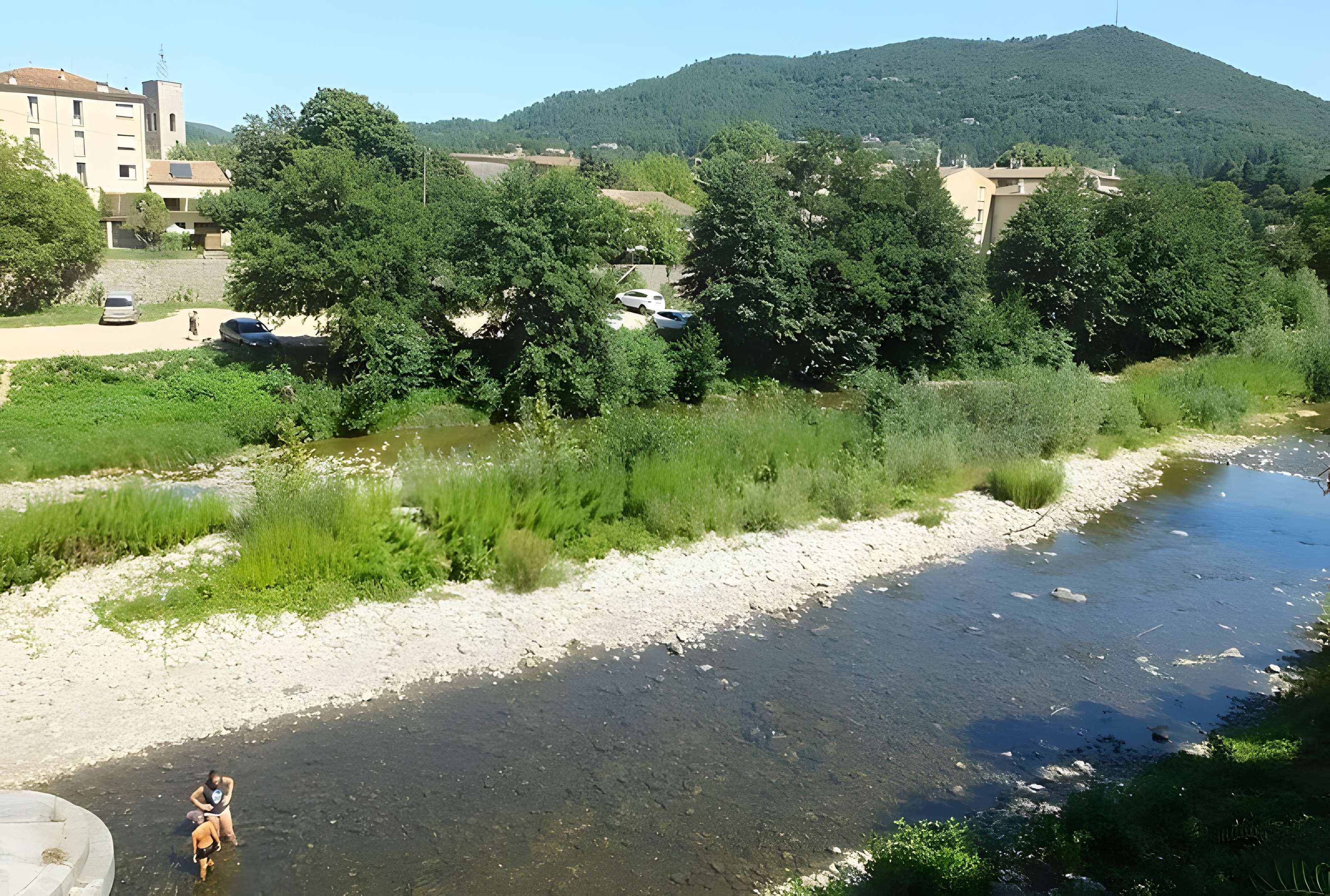 Pont sur le Gardon à Saint-Jean-du-Gard