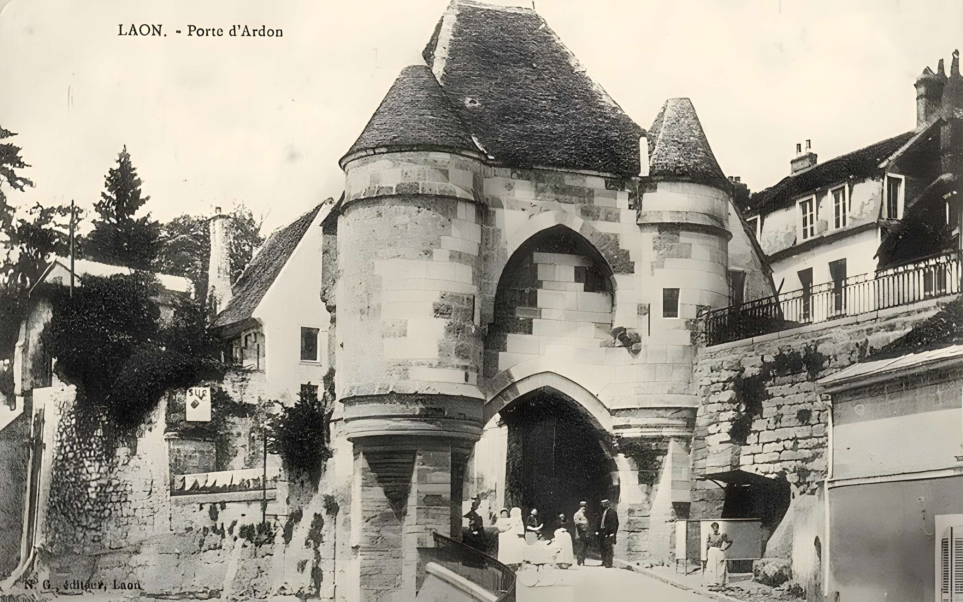 Porte d'Ardon à Laon