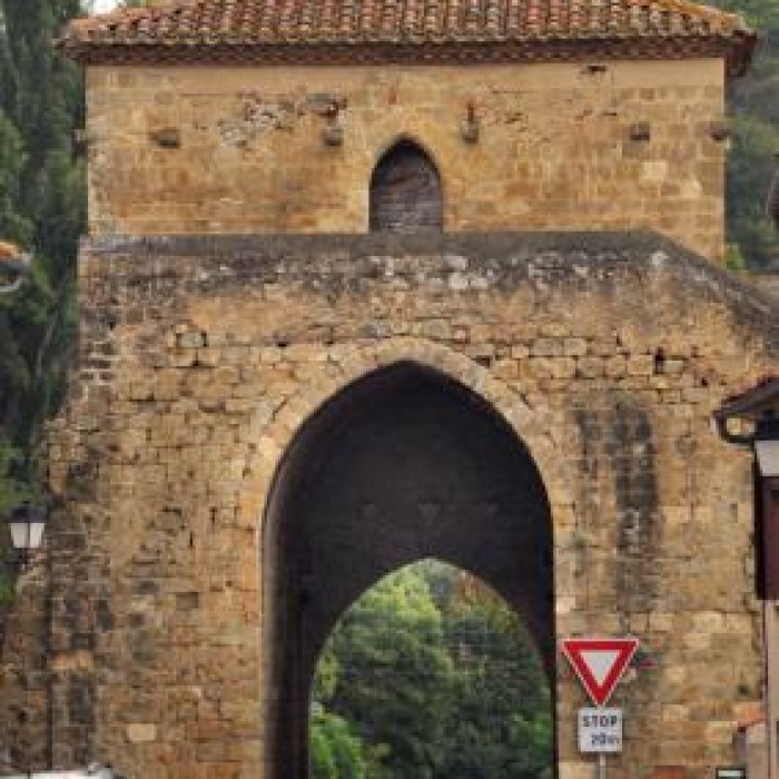 Photo de Porte de ville, son pont et son fossé