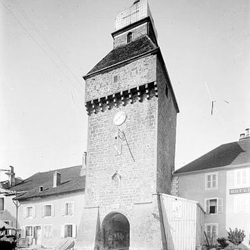 Porte de lHorloge de Nozeroy