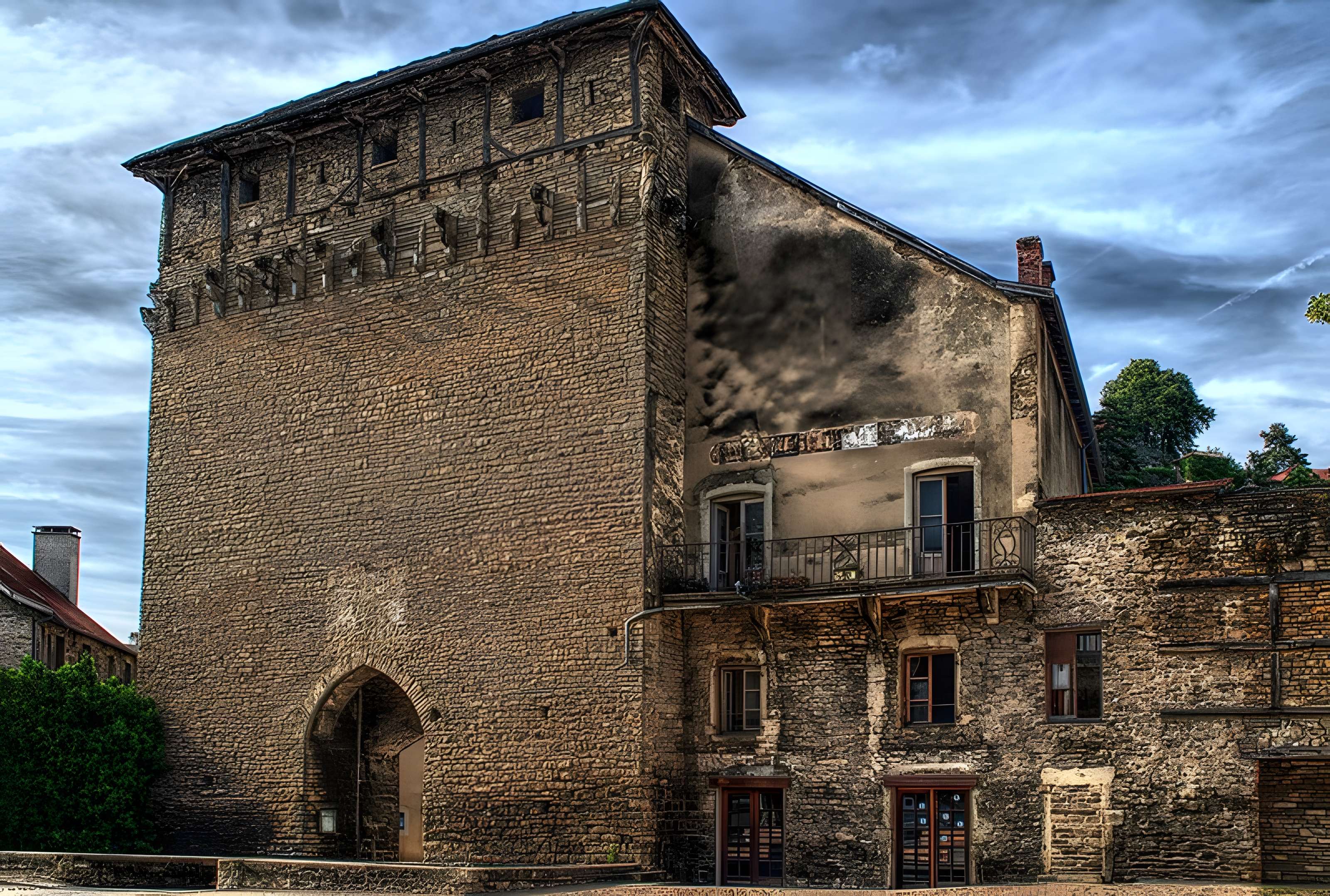Porte de Lyon à Crémieu