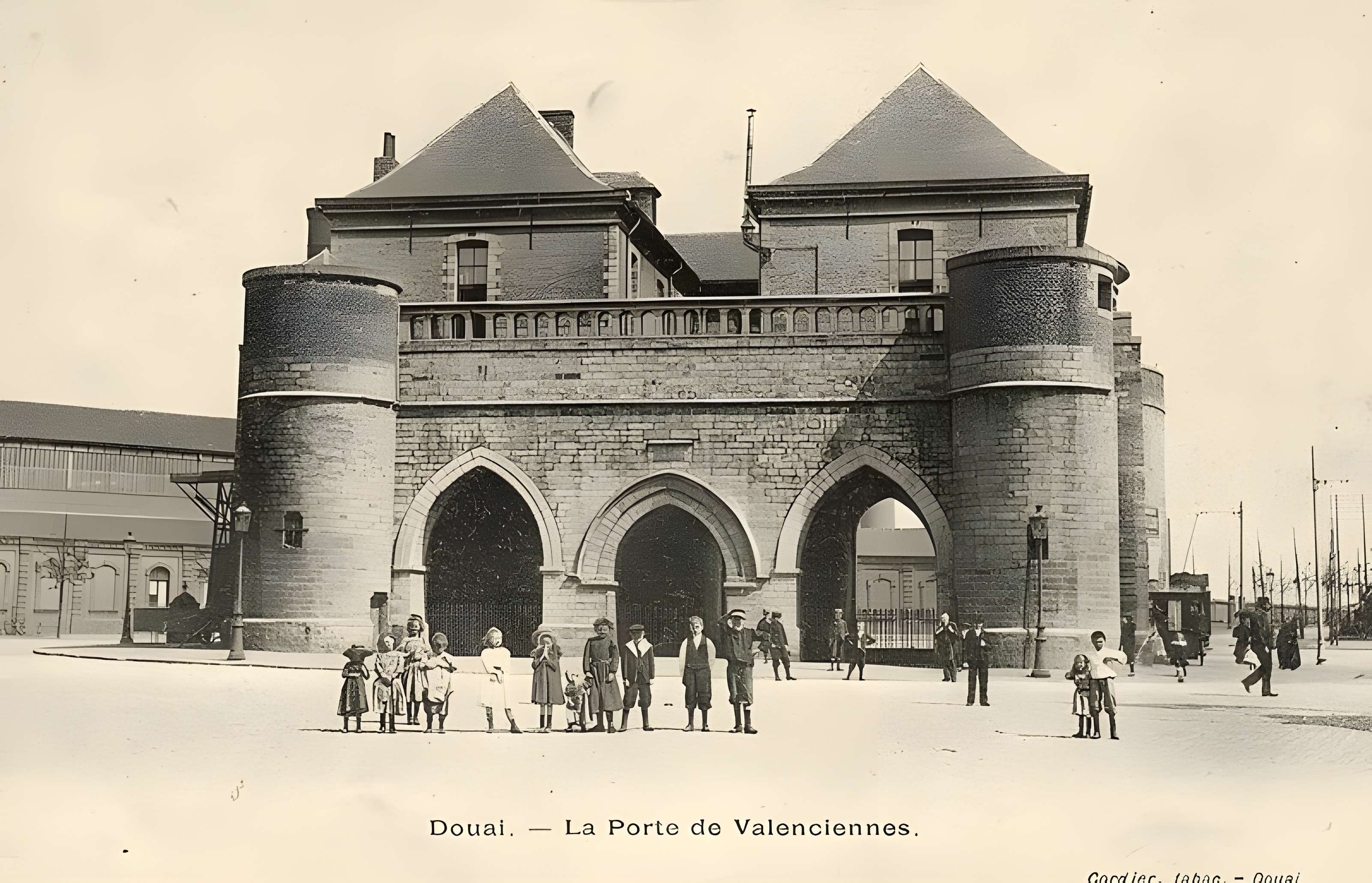Porte de Valenciennes à Douai