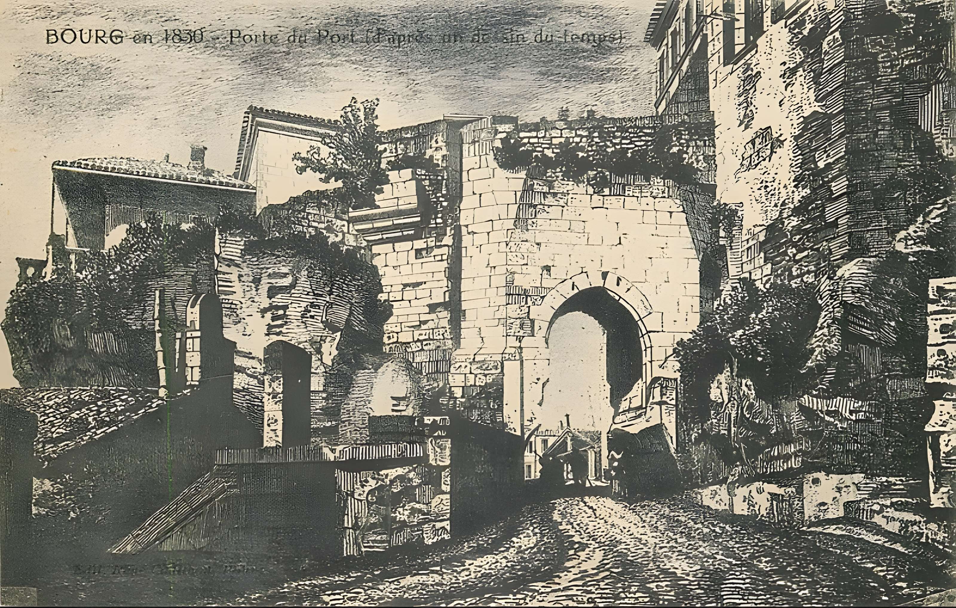 Porte du Port de Bourg