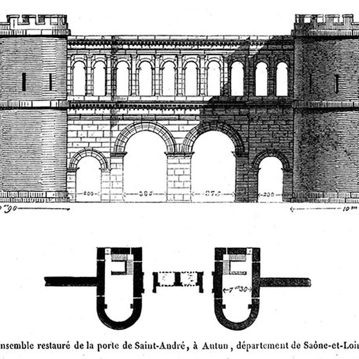 Photo de Porte Saint-André dAutun