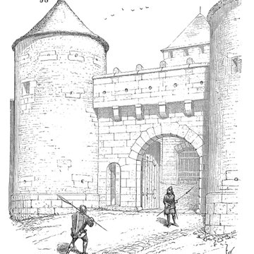 Portes de ville de Flavigny-sur-Ozerain