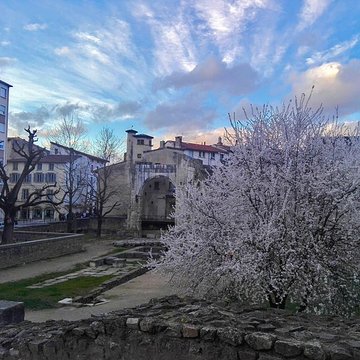 Portique romain du Forum de Vienne