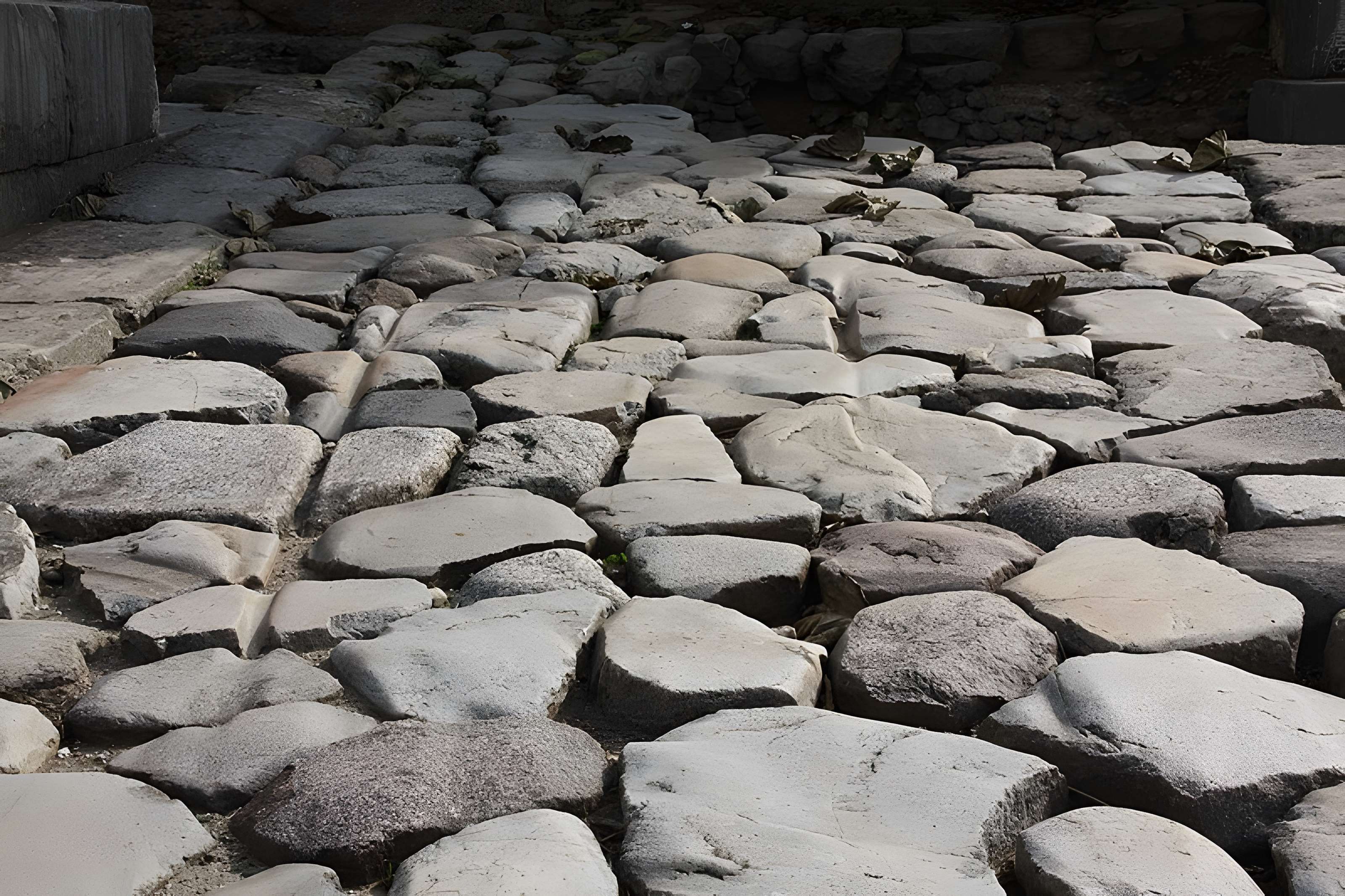 Portique romain du Forum de Vienne