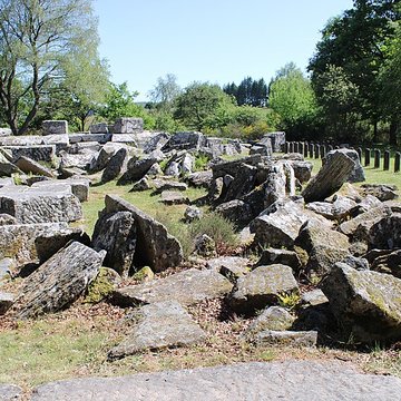 Ruines gallo-romaines des Cars à Saint-Merd-les-Oussines