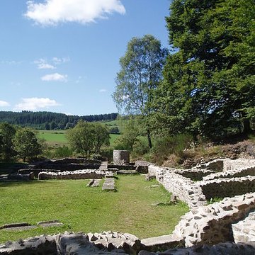 Ruines gallo-romaines des Cars à Saint-Merd-les-Oussines