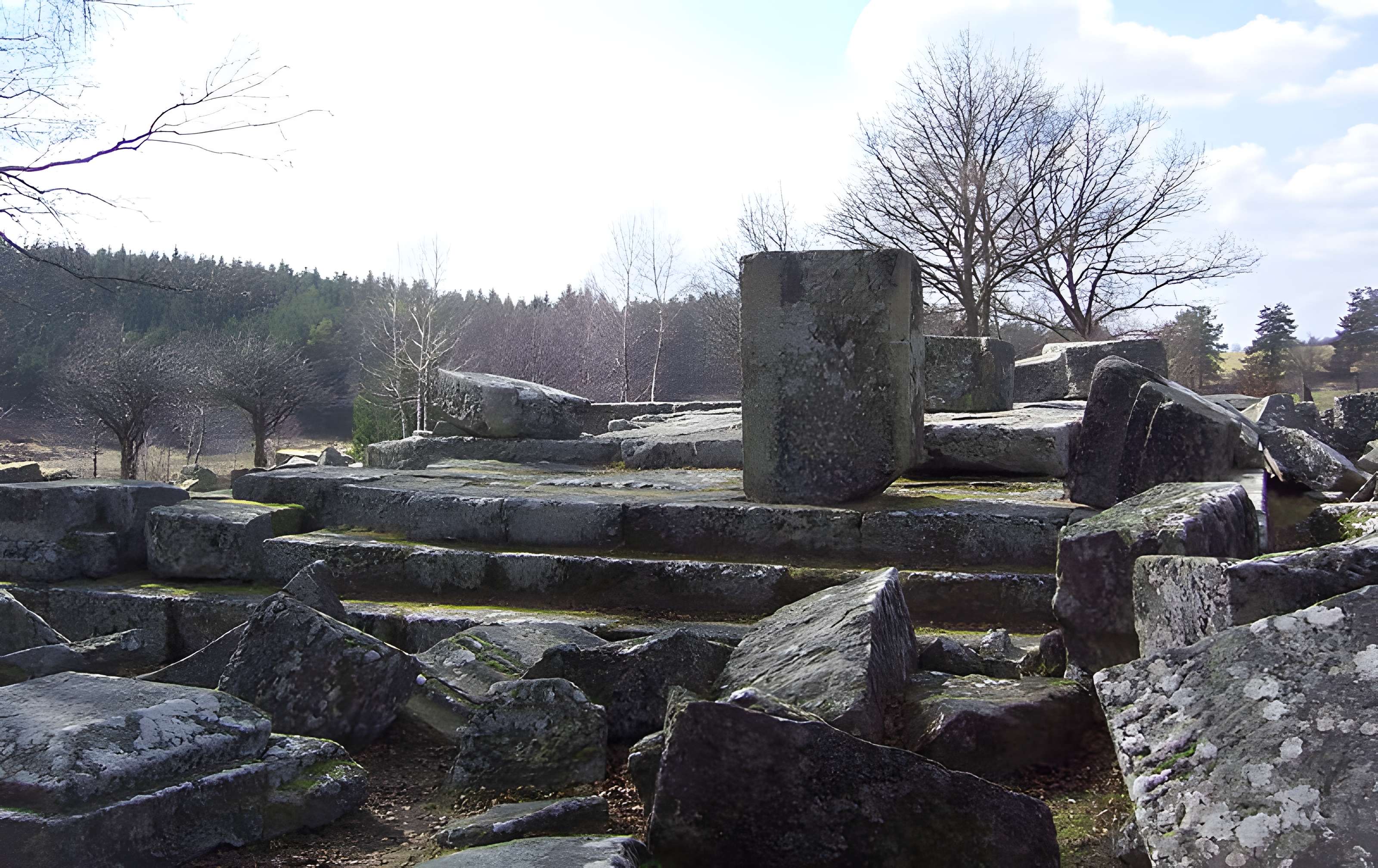 Ruines gallo-romaines des Cars à Saint-Merd-les-Oussines