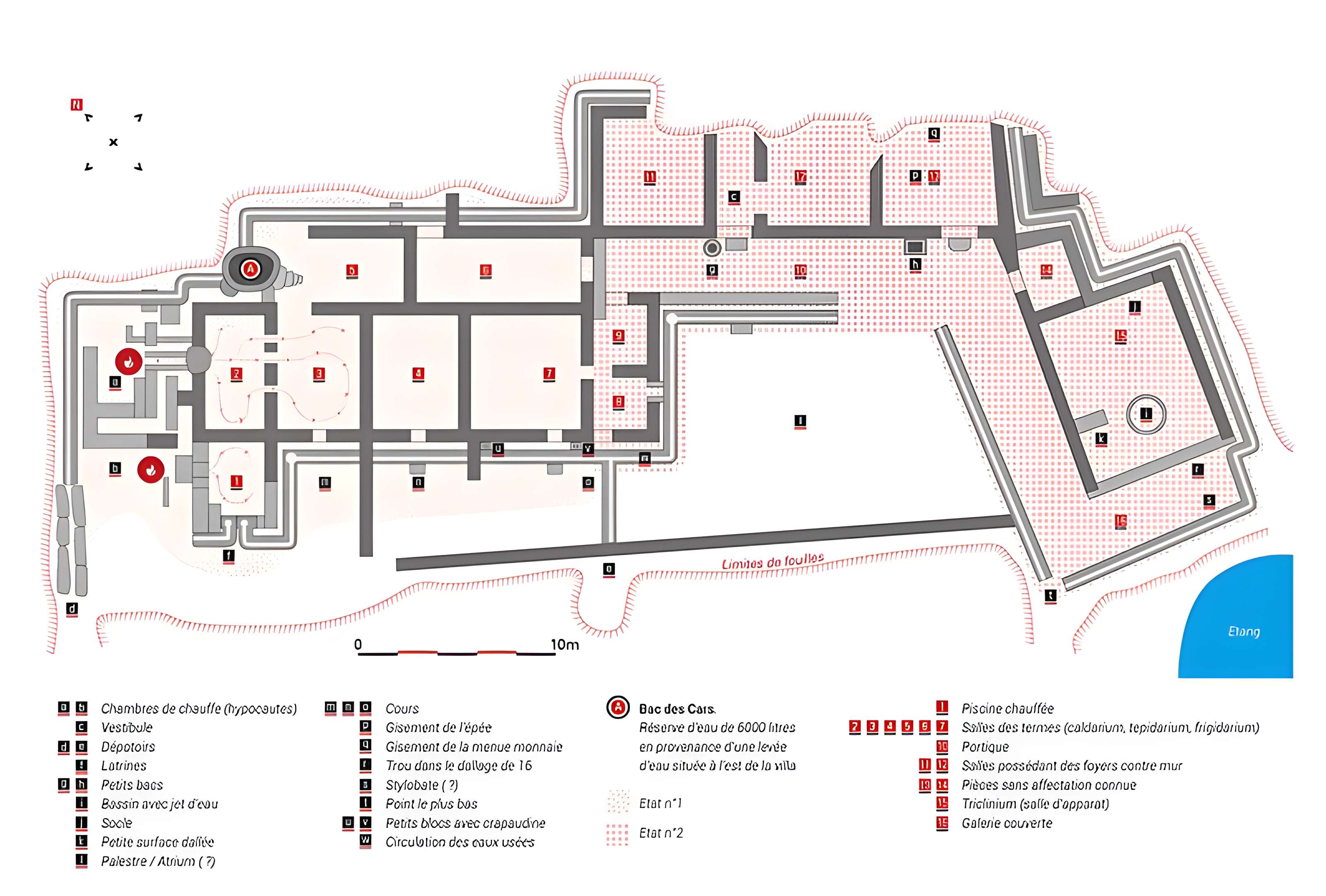 Ruines gallo-romaines des Cars à Saint-Merd-les-Oussines