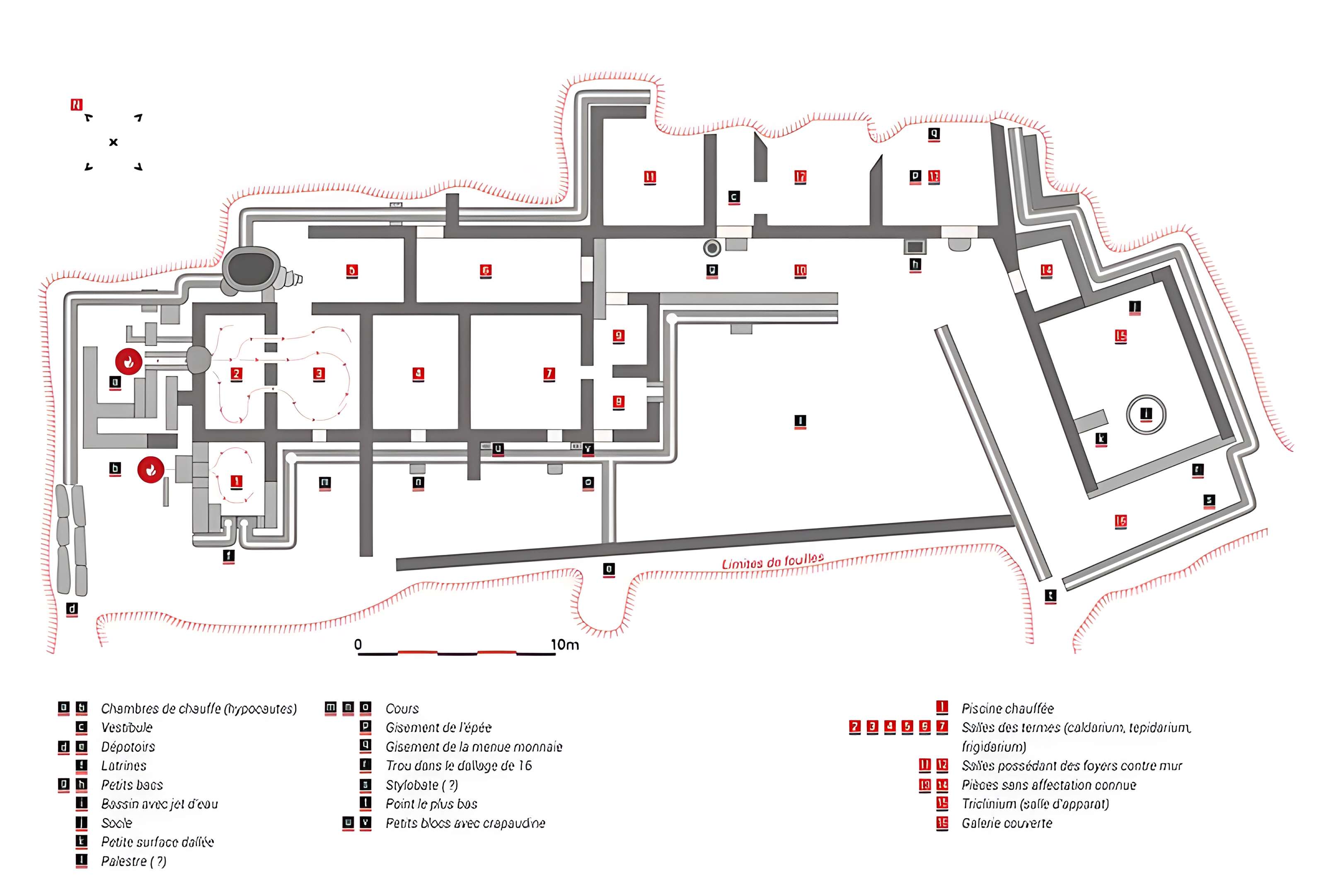 Ruines gallo-romaines des Cars à Saint-Merd-les-Oussines
