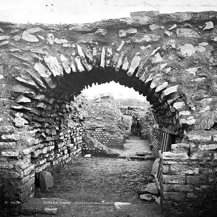 Photo de Ruines gallo-romaines dHerbord à Sanxay