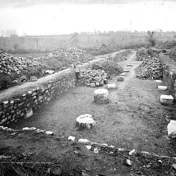 Photo de Ruines gallo-romaines dHerbord à Sanxay